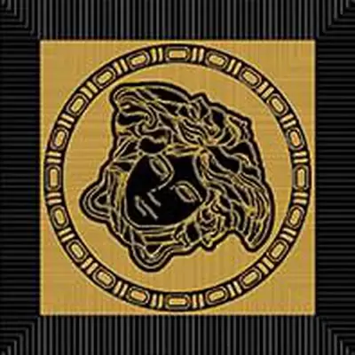 Versace Meteorite 47120 Tozzetto Medusa Naturale Nero/Oro 9,8x9,8
