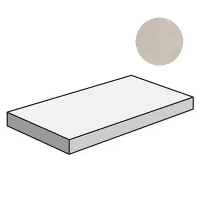 Sant Agostino Sable CSAGADSG12 Gradone Angolare 120 Dx Greige-2 33x120