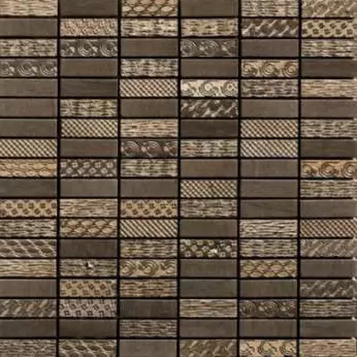 Petra Antiqua Acqueforti mosaics Electra Londongrey/Bronzo 30.5x30.5