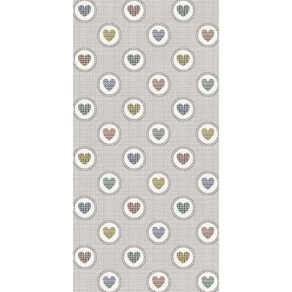 ABK Wide & Style 0009554 Cuor Arcobaleno 120x280