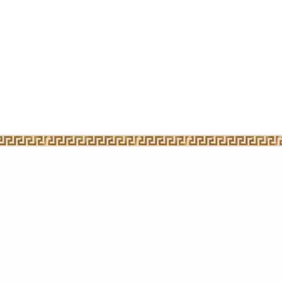 Versace Solid Gold List. Greca Cream 2.5x60