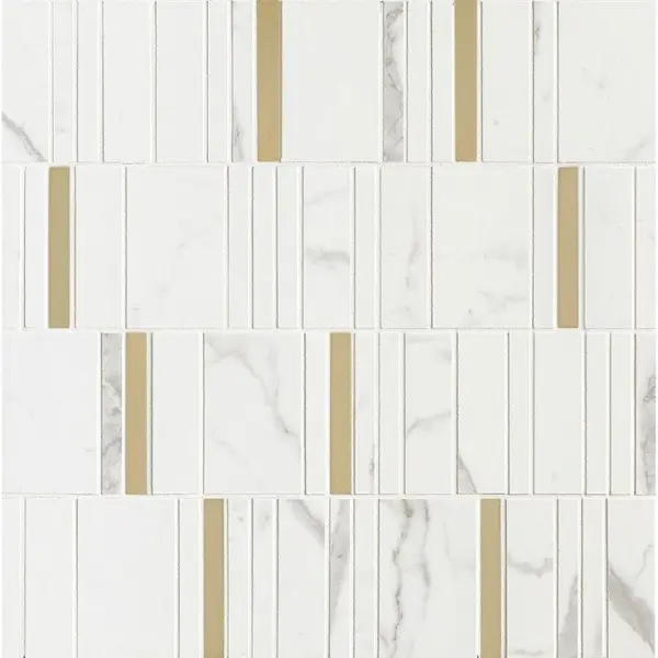 Marazzi Allmarble Wall M8H9 Statuario Barcode Lux 40x40