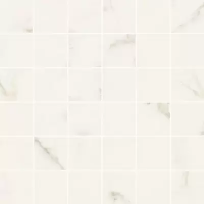 Panaria Trilogy PGZTY00 Mosaico Calacatta White Soft 30x30
