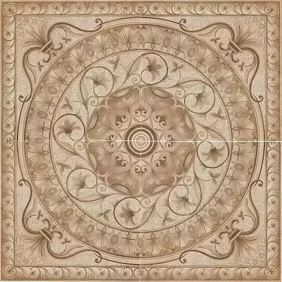Cristacer (Cristal Ceramicas) Constanza Roseton Coimbra Oro 120x120