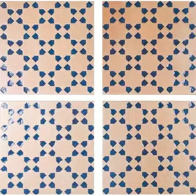 WOW Bejmat 125060 Biscuit Azur 15x15