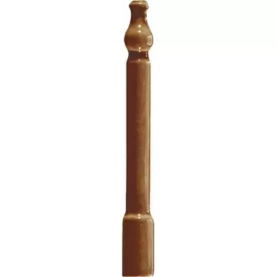 Ceramiche Grazia Epoque ZOAE7 Angoli Zoccolo Dark Caramel Craquele 2x20