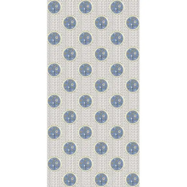 ABK Wide & Style 0009553 Quel mazzolin di Fiori Avio Oro 120x280