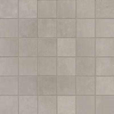 Abk Docks Mosaico Quadretti Silver 30x30