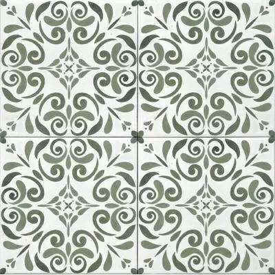 Tonalite Aquarel AQU/VEG.VE Decoro Vega Verde 15x15