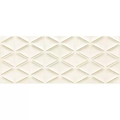Tubadzin Senza D Geo White STR 29,8x74,8