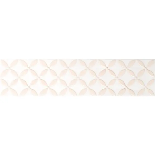 Quintessenza Ceramiche Genesi26 Bianco.Matt Deco 1 6,5x26,6