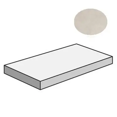 Sant Agostino Sable CSAGADSC12 Gradone Angolare 120 Dx Cement 33x120