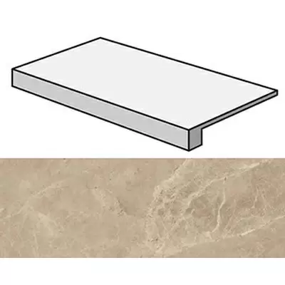 Atlas Concorde Marvel Edge AFCE Elegant Sable Scalino Lappato 33x60