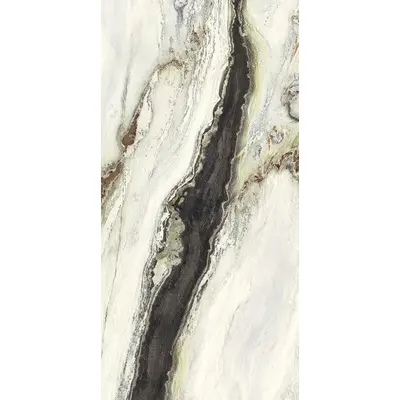 Ariostea Ultra Marmi UM6G157690 Panda White Glint 6mm 75x150