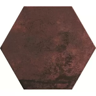 Serenissima Cir Miami Esagona Red Clay Cl 24x27.7
