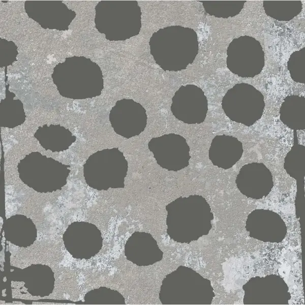 ABK Poetry Decor 0010669 Pois Metall Cement Nat 20x20 - керамическая плитка и керамогранит