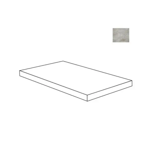 Ceramica Fioranese Montpellier MP3GADR Angolare Dx Cenere Naturale 30,2x60,4 - керамическая плитка и керамогранит