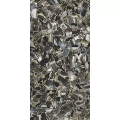 Ariostea Ultra Agata Black Luc Shiny 6 mm 150x300