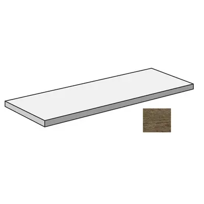 Sichenia Silvis 181705 Noce Angolo Gradino Costa Retta SX 33x120