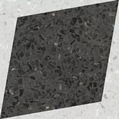 WOW Color Drops 108807 Natural Rhombus Dec. Graphite 18.5x18.5