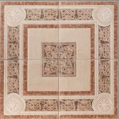 Serenissima Cir Travertino Roson Crema 84x84