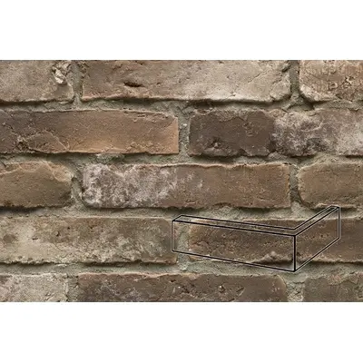 Феодал Кирпич Мирский Каштан (02) 25 6,7x25