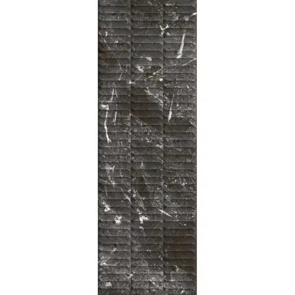 Kerama Marazzi Тубкаль KM3090B0170R Чёрный Глянцевый Структура Обрезной 30x89,5