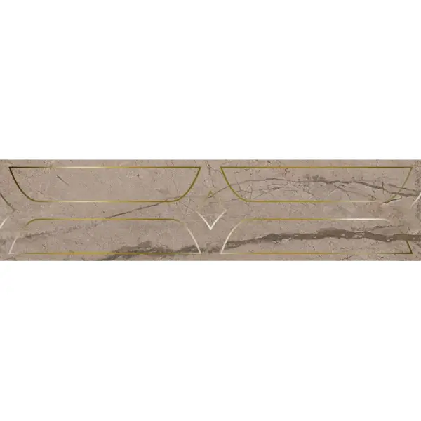 Kerama Marazzi Ифран KMB3STA010BR Бежевый Светлый Глянцевый Обрезной 14,5x60