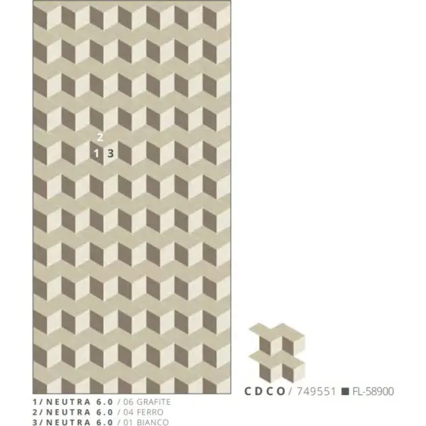 Casa Dolce Casa Magnum Decori 749551 CDCO 6mm 160x240