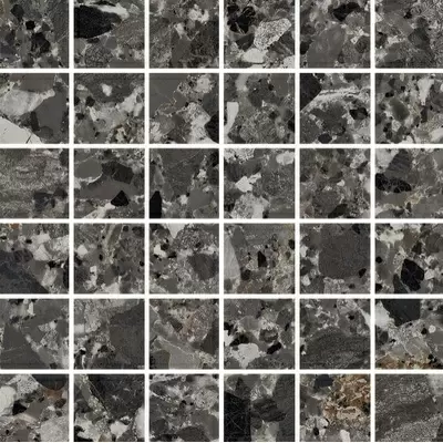 Monocibec Ceramiche Chiaroscuro 120226 Cliff Mosaico Su Rete 30x30