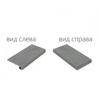 Italon Materia 620070000808 Carbonio правая patt. 33x120