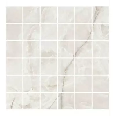 Casa Dolce Casa Onyx&amp;More 767646 White Onyx Satin Mos 5x5 30x30