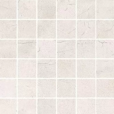 Sant Agostino Set CSAMSCWH30 Mosaico Concrete White 30x30