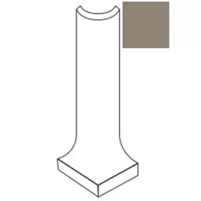 CE.SI. Matt Cove Base Ang. Est. Tortora 10x2.5