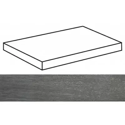 Casalgrande Padana Metalwood 7614996 Ang. Piombo Naturale 60x33