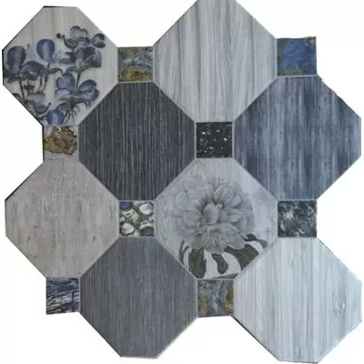 Rocersa ceramic Infinity Camden Dec. Mat Gris 53.2x53.2
