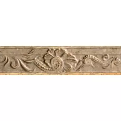 Gardenia Orchidea Esedra 2.0 0076133 Fascia Rilievo Noce/Oro 10x40