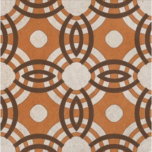 La Fabbrica Ceramiche Space 106077 Bone Flower Nat 20x20