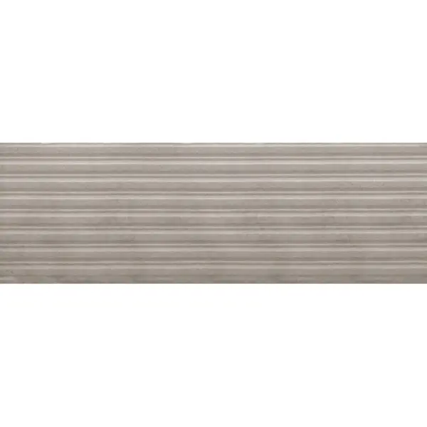 Eurotile Loft 988 Мокко Рельеф Полоски 32,5x100 - керамическая плитка и керамогранит