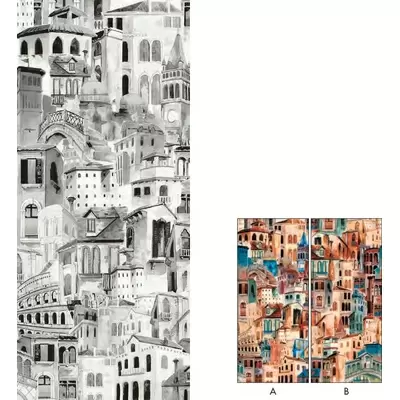 Ornamenta Operae OP120278ITBW Italy Black And White 120x278