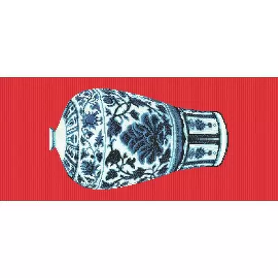 Bisazza Decori 10 06001670VL Blue Vases A 129.1x290.5