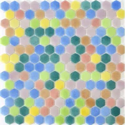 Natural mosaic Steppa STP-MIX001-HEX Mix 29x29