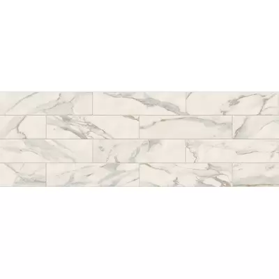 Marca Corona Motif E349 Calacatta Gold Glossy 7.5x30