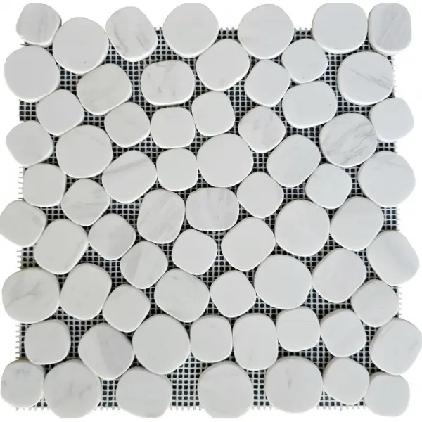 Pixel mosaic Каменная PIX 310 Volakas White 30x30