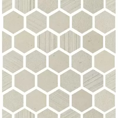 Impronta italgraniti Silver Grain SI02MESM Beige Mosaico Esagonetta Mix 30x31