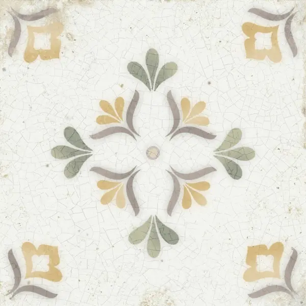 Harmony Mayolica 41825 Flower 15x15 - керамическая плитка и керамогранит