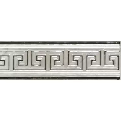 Ape ceramica Rex Cenefa Coliseum Silver 8x25