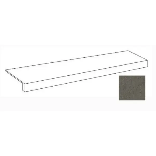 Atlas Concorde Russia Rinascente Fusion 620070003245 Front Basalto 33x160 - керамическая плитка и керамогранит