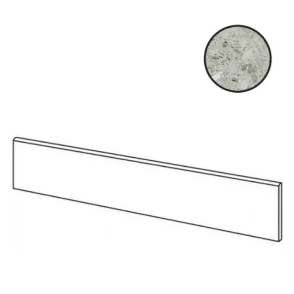 Cerim Ceramiche Timeless 747244 Ceppo Di Gre Nat Battiscopa 4,6x60