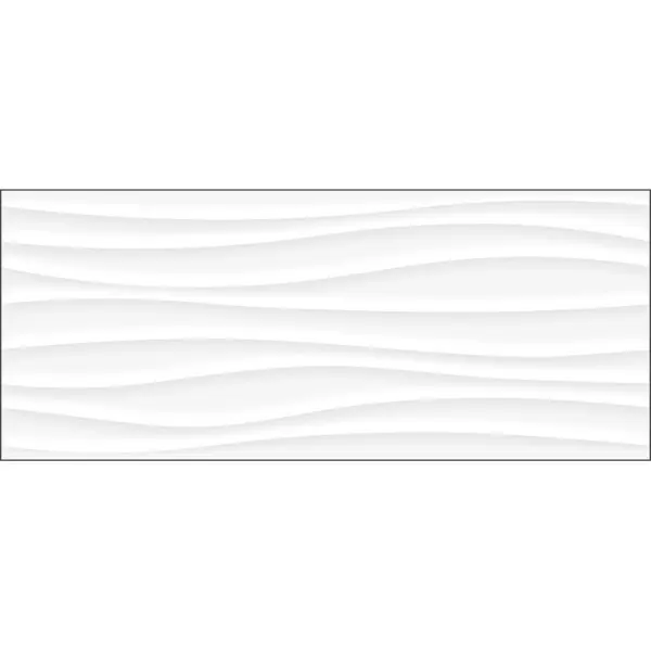 GlobalTile White Planet 10100001346 Белый 25x60